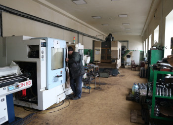 An operating machine-building industrial complex in the town of Svitlovodsk, Kirovohrad region