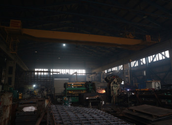 An operating machine-building industrial complex in the town of Svitlovodsk, Kirovohrad region