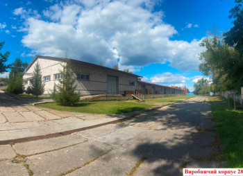 Продаж виробничо-складського комплексу 4 600 м2, 2.65 га + бізнес (вироби з акрилу) в Київській області