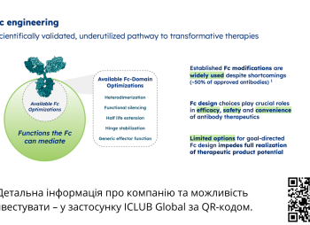 Investment in a Biotechnology Platform for the Development and Licensing of Protein Therapies