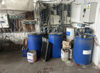 Продаж прального комплекса потужністю 400 тонн білизни на місяць біля Києва