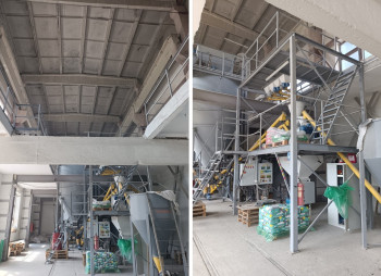 Продаж виробництва цементних сухих сумішей або комплекта обладнання у м. Кременчук