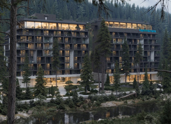 Инвестиционная продажа панорамного ресторана 779 м² на 9-м этаже премиум-комплекса MÉLIS (рядом с Буковелем) с гарантированным доходом