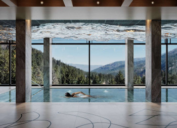 Инвестиционная продажа панорамного ресторана 779 м² на 9-м этаже премиум-комплекса MÉLIS (рядом с Буковелем) с гарантированным доходом