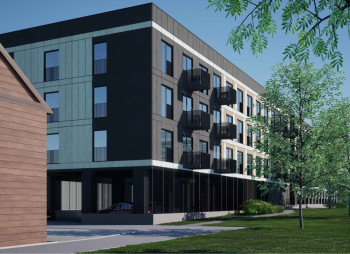 Продажа участка с проектом девелопмента комплекса 4500 м2 квартир в Латвии, Рига