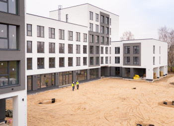 Sale of a New 4,500 m² Apartment Complex in Riga, Latvia