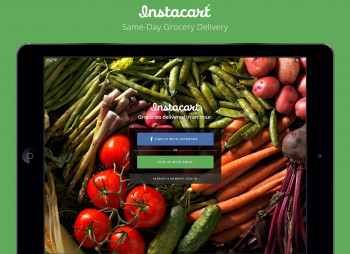 Стартап по доставке еды Instacart привлек 100 млн. долл.