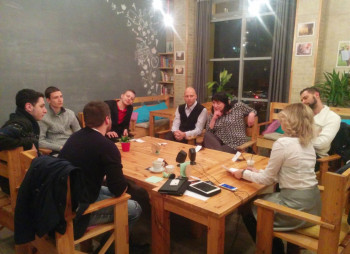 Кафе с концепцией арт-пространства