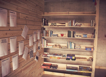 Кафе с концепцией арт-пространства