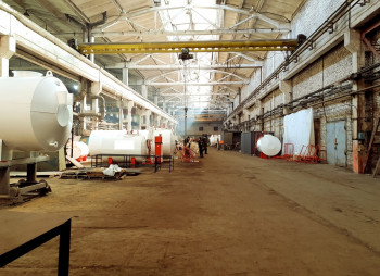 Действующий завод по металлообработке рядом со Львовом и границей ЕС