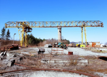 Действующий завод по металлообработке рядом со Львовом и границей ЕС