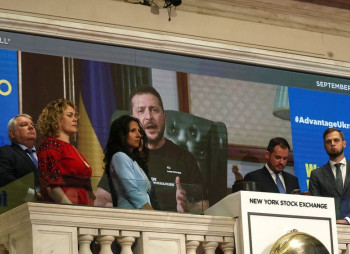 Президент представив на Нью-Йоркській біржі портал для інвестицій в Україну