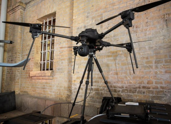 Ukrainian defense tech company Huless raises over $1 million for tethered drone systems