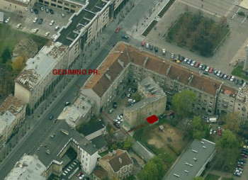 Участок земли под проект в центре Вильнюса