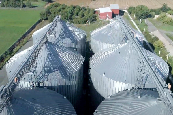 Продажа элеватора для хранения зерновых культур 65 000 тонн с возможностью релокации оборудования