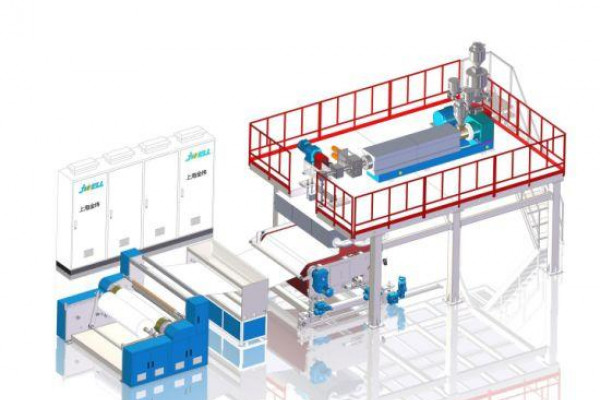 Производственный комплекс оборудования для  материала мельтблаун