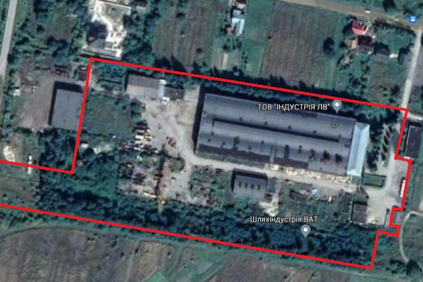 Действующий завод по металлообработке рядом со Львовом и границей ЕС