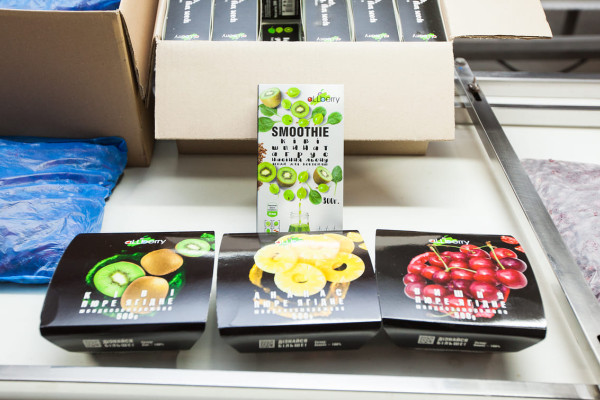 Factory for processing, freezing and sales of berry, fruit and vegetable products for sale