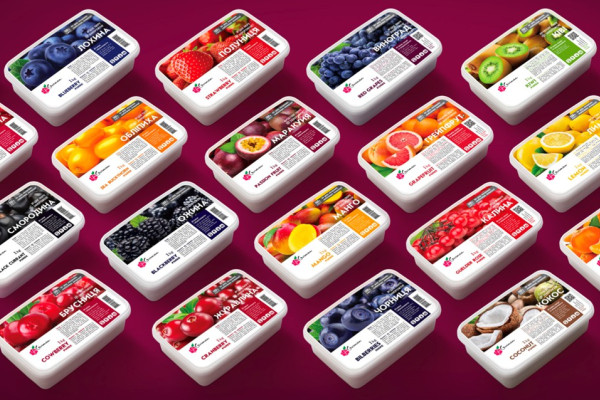 Factory for processing, freezing and sales of berry, fruit and vegetable products for sale