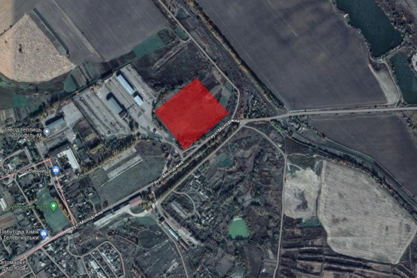 Продажа участка промышленного назначения 4,8 Га в пгт Вороновица (20 км. от Винницы)