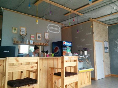 Кафе с концепцией арт-пространства