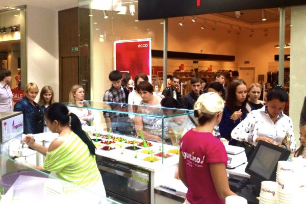 Frogurtino - итальянский замороженный йогурт: $29 000*