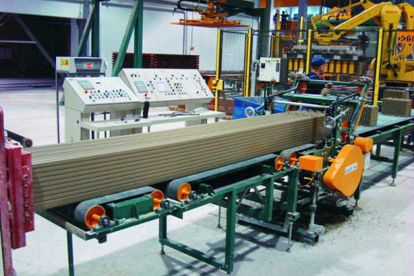 Clay blocks manufacturing brick plant