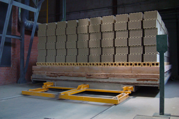 Clay blocks manufacturing brick plant