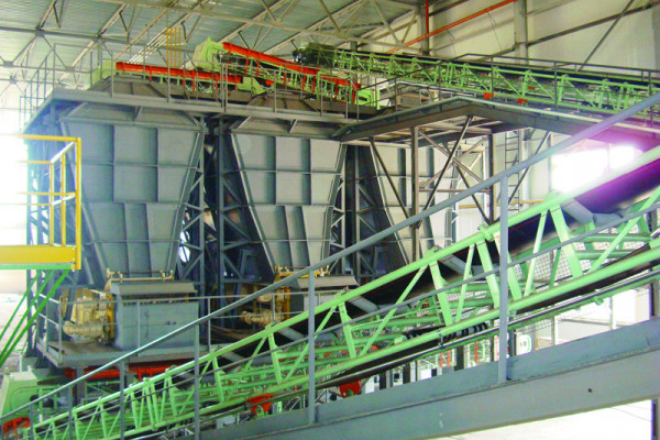 Clay blocks manufacturing brick plant