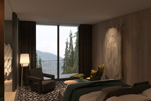 Profitable hotel property Premier Resort Hotel near TC Bukovel