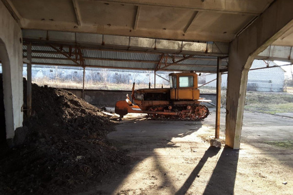 Industrial complex for the manufacture of organic fertilizers