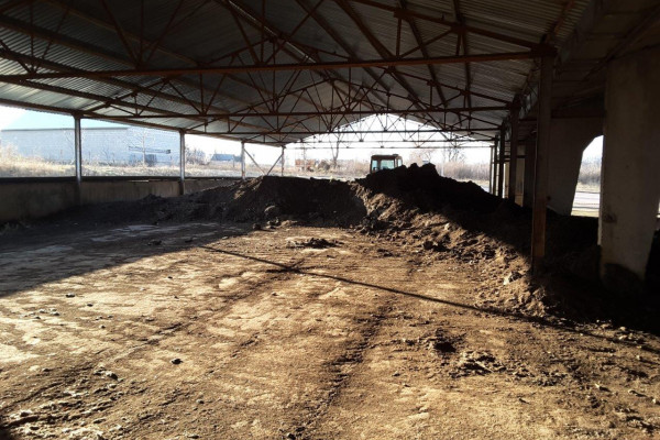 Industrial complex for the manufacture of organic fertilizers