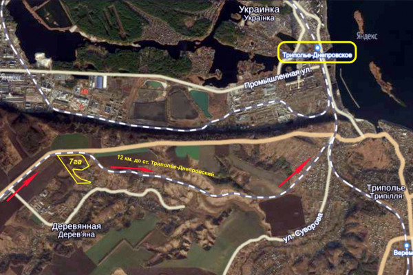 Land plot for elevator or logistics complex