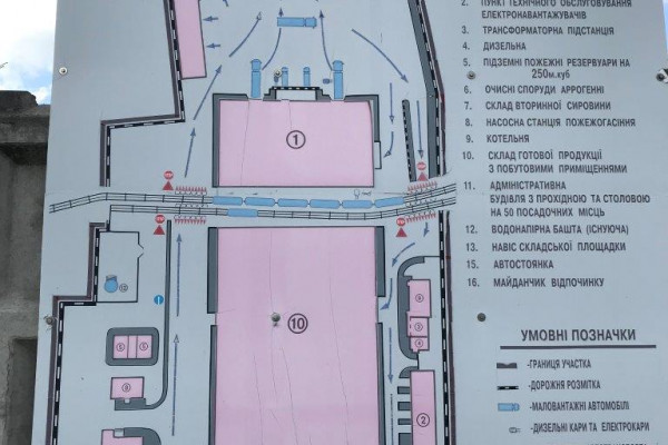 Modern logistics and industrial complex 14 500 sq.m. in Vinnytsia region for sale