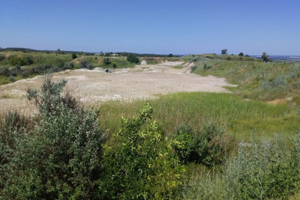 Каолиновый карьер в Донецкой области