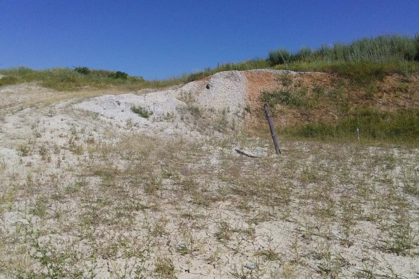 Каолиновый карьер в Донецкой области