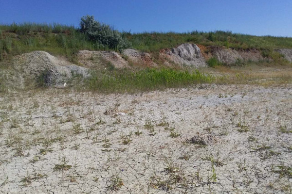 Каолиновый карьер в Донецкой области