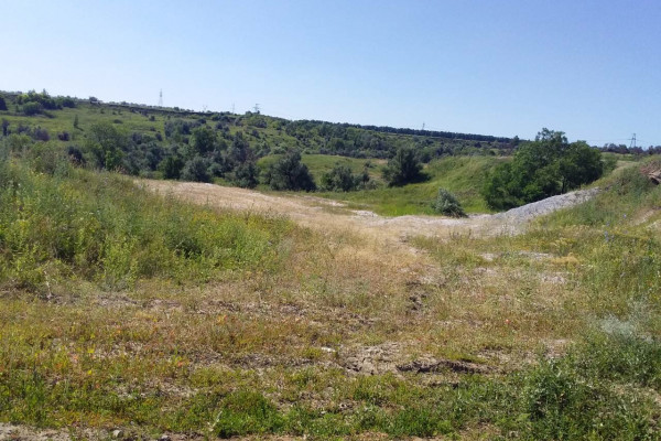 Каолиновый карьер в Донецкой области