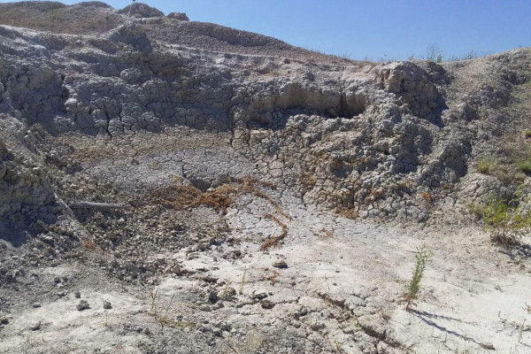 Каолиновый карьер в Донецкой области