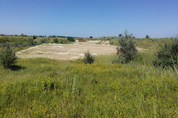 Каолиновый карьер в Донецкой области