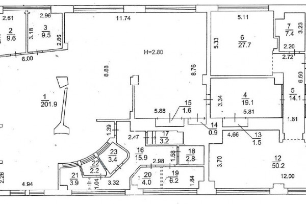 Продажа офисных помещений в г. Киеве на пл. Победы