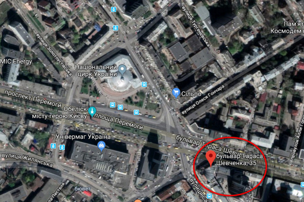 Продажа офисных помещений в г. Киеве на пл. Победы