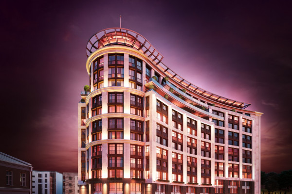 Commercial real estate in a luxury new house in Bessarabka part of Kyiv