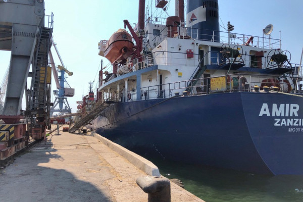 Marine grain terminal  "Agria"