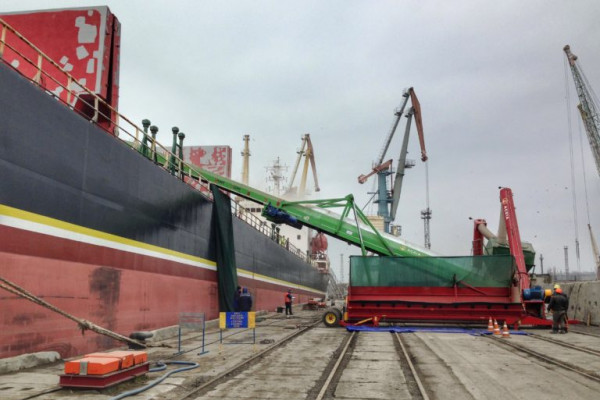 Marine grain terminal  "Agria"