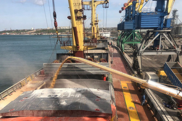 Marine grain terminal  "Agria"