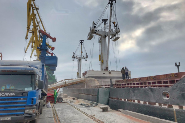 Marine grain terminal  "Agria"