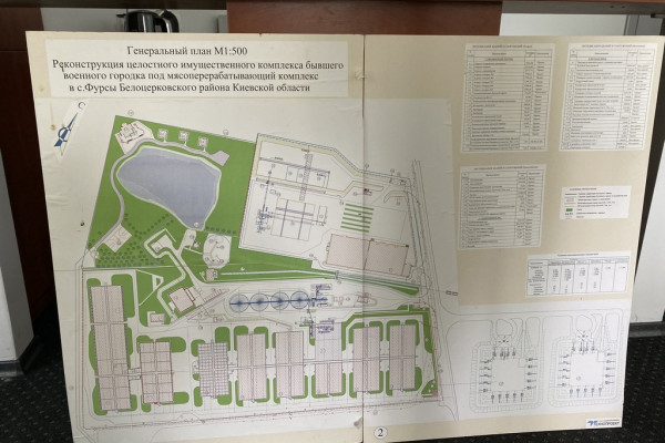 Продажа мясокомбината с проектом строительства свинофермы в Киевской области