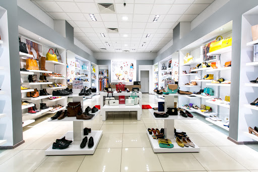 Shoe store in a residential area of Kyiv