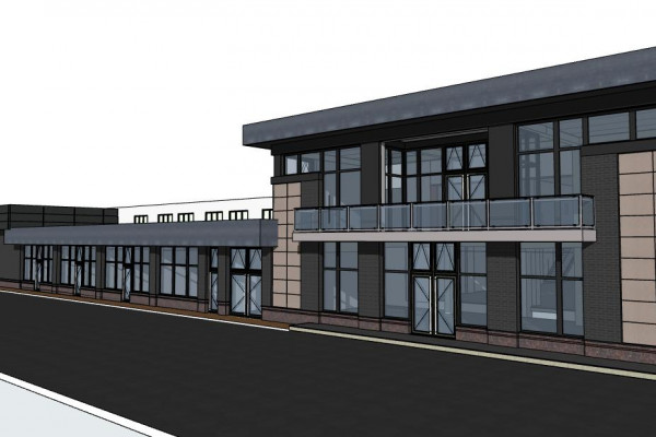 Продажа части площадей в торговом комплексе  г. Ровно 2360 кв.м. с  20% доходностью 